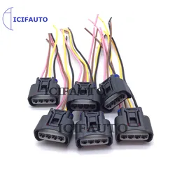 4/6 Pieces Ignition Coil Connector Plug Harness for Volvo S60 S80 V70 XC60 XC70 XC90 OE# 30684245, 306842450, LR002954, 6G9N12A3