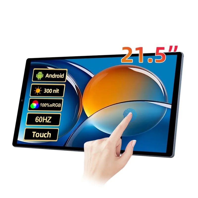 

Built-In Camera Tablet Portable Touch Screen Tv 21.5 Inch Fhd Touch Screen Monitor Interactive Display for Home