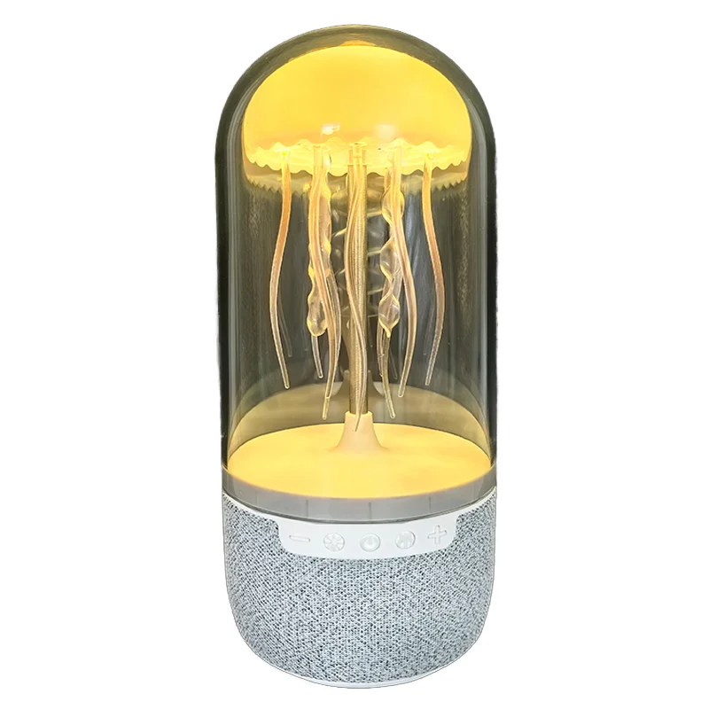 Colorful Light Jellyfish Swimming BT Speaker High Quality Family Night Light Heavy High-Low Frequencies Smart SpeakersSourcing