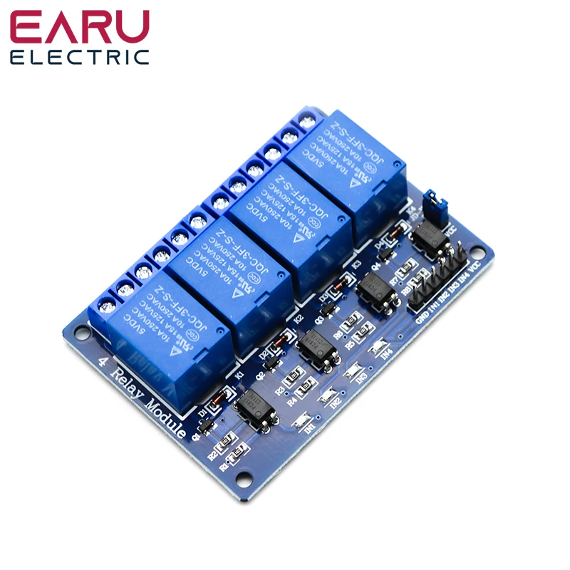 5V 12V 24V Relay Module With Optocoupler Relay Output 1 2 4 6 8 16Way Relay Module For Arduino PLC Automation Equipment Control