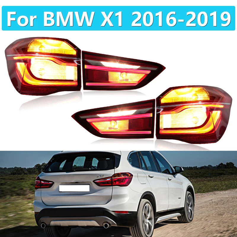 LED Tail Light For BMW X1 2016 2017 2018 2019 Tail Light Assembly Rear Light Brake Warning Lamp Reversing Bumper 63217488547