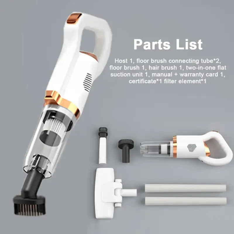 Multifunct Home-appliance Cleaning Machine Powerful Wireless Car Vacuum Cleaner Metal Strainer Portable Handheld Cleaning Tools