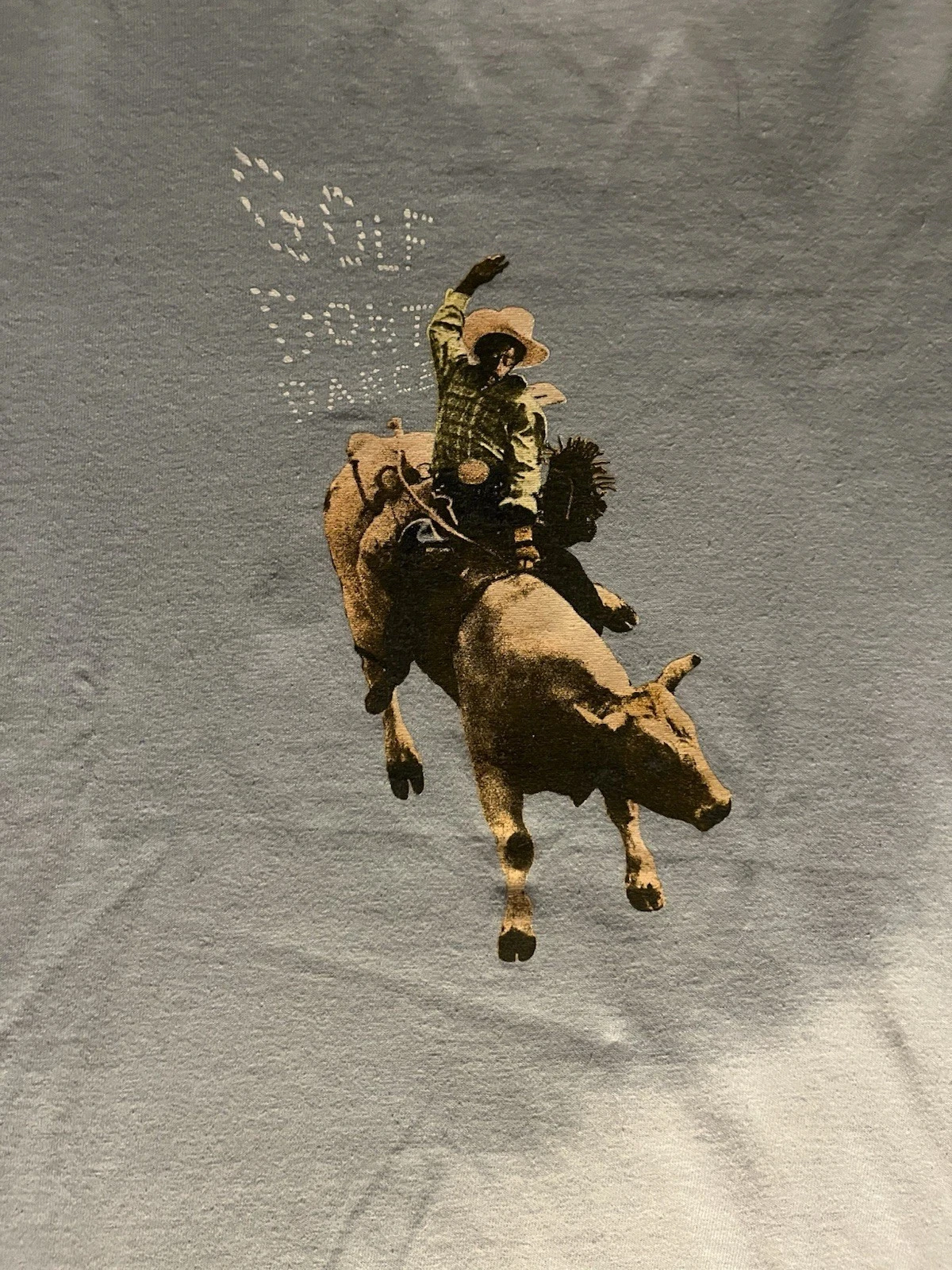 GOLF Cowboy Tee Graphic Logo Powder Blue Men's M Cotton Crew Neck T-Shirt High-end Luxury Unisex Style