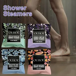 Shower Steamers Aromatherapy Tablets Vapor Scent Spa Bathbombs For Fatigue Stress Relief Sleep Relax Home Refreshing 1Pack/taste