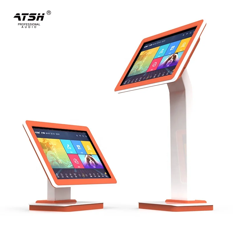 

ATSH split type 19 inch touch screen karaoke VOD KTV player machine