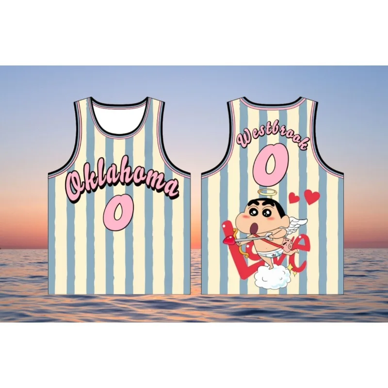 

MOTO-2025 Fast drying Anime Cartoon Basketball Vest Casual Training Polyester Fiber Fashion Leisure