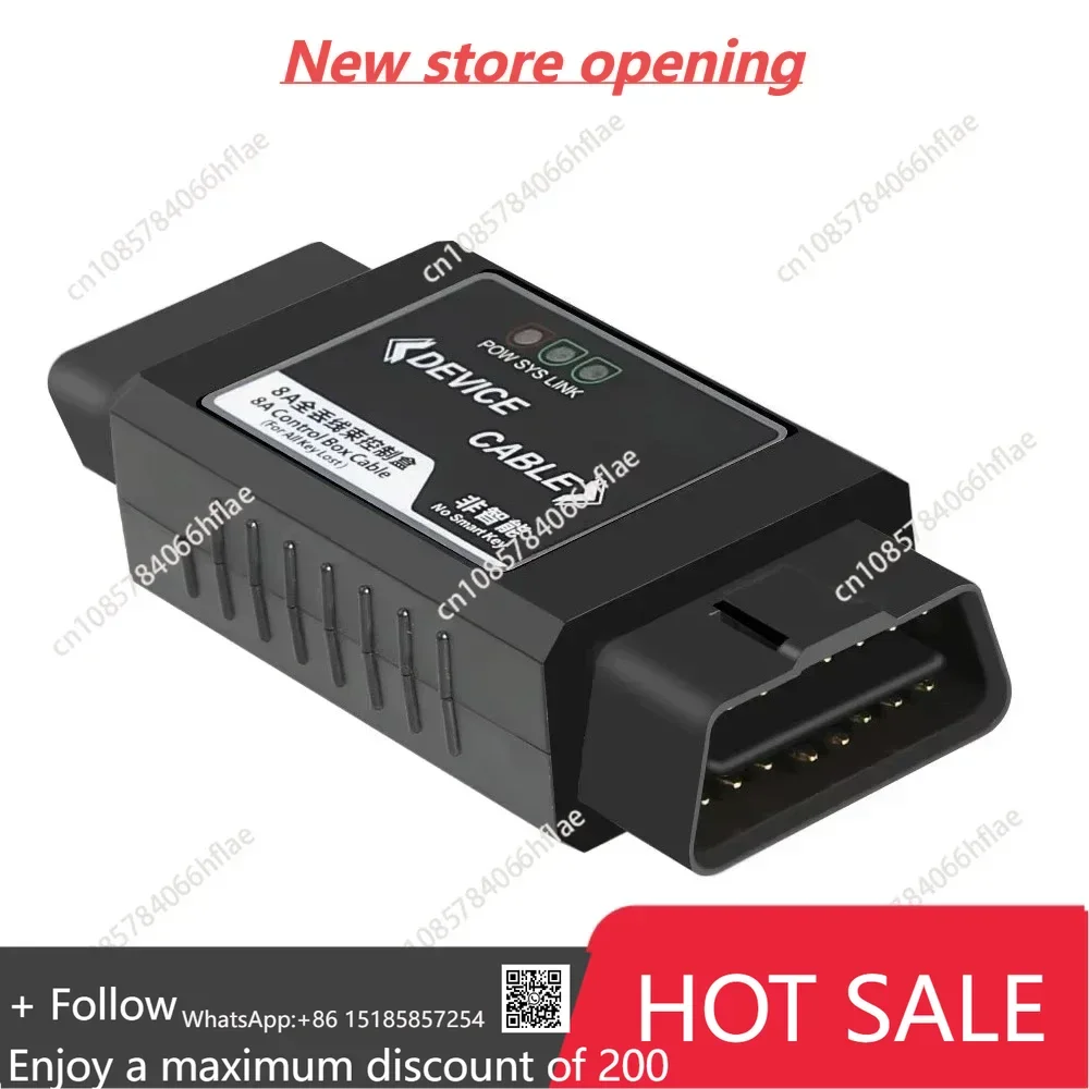 

VVDI 8A Control Box Cable All Keys Lost Adapter Key Programmer 8A Cable Non-Smart Key Adapter