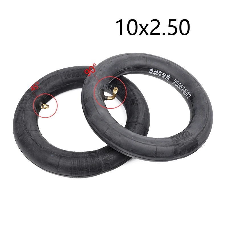 10 Inch Inner Tube 10X2.50 10x2.5 255x80 Electric Scooter Inner Tire for Zero 10x KUGOO M4 PRO Electric Scooter Tire Accessories