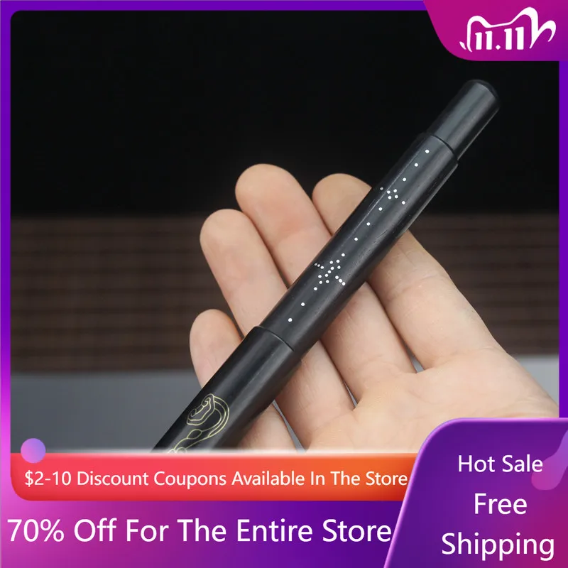 

Ограниченная серия/коллекционные деревянные перьевые ручки F 0,5 мм, наконечник из цельного дерева, юбилей/бизнес-подарок, каваи, канцелярские принадлежности, чернильная ручка