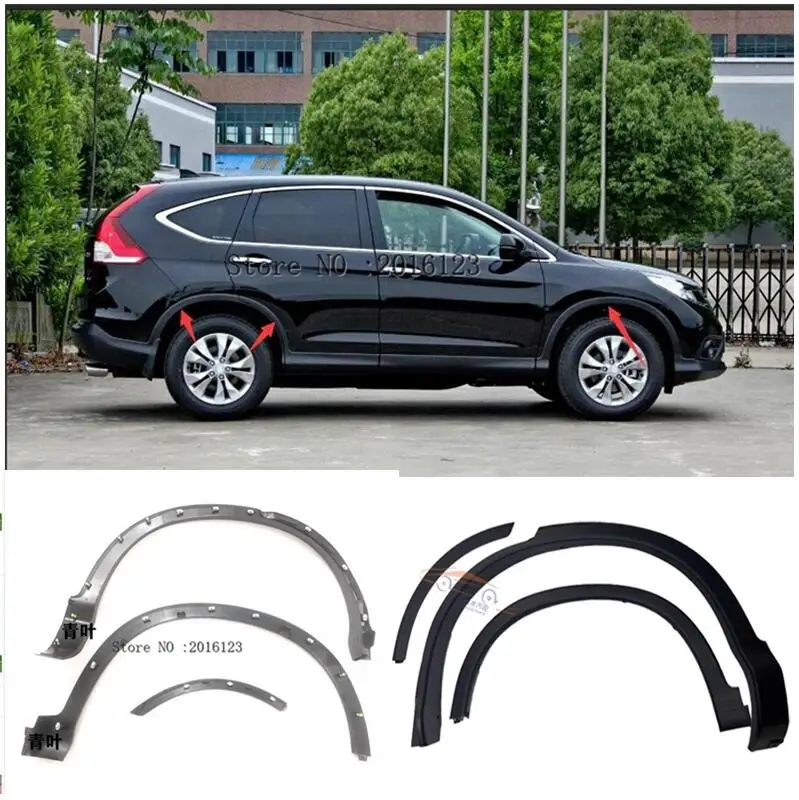 2014-2018 für Honda Crv Radlauf verkleidung vorne und hinten Stoßstange Blatt verkleidung Auto Rad Augenbrauen Anti-Einfügung