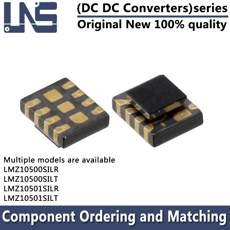 1PCS LMZ10500SILR LMZ10500SILT LMZ10501SILR LMZ10501SILT LDFN-8 3.0mmx2.5mmx1.5mm DC DC Converters