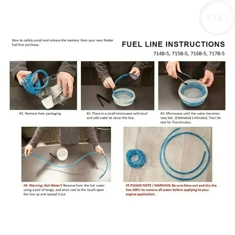 Universal  for Motorcycle Hose Petrol Fuel Line Hose Gas Oil Pipe TubeMini Moto Dirt Bike ATV Quad Minimotor Scooter 1M image 6
