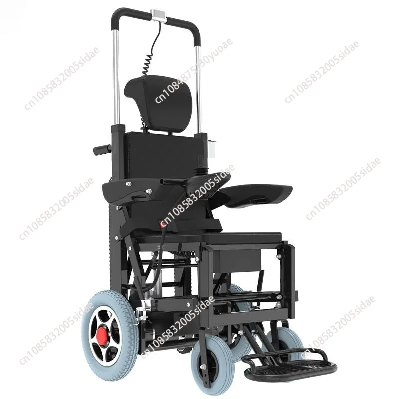 Electric stair climbing wheelchair for the elderly to go up and down the stairs intelligent light step crawler stair climber