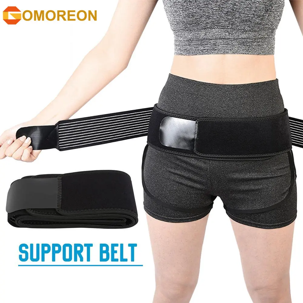 Sacroiliac Si Hip Belt - Immediate Relief for Sciatica, Pelvic, Lower Back, Lumbar and Leg Pain. Si Joint Support for Women Men