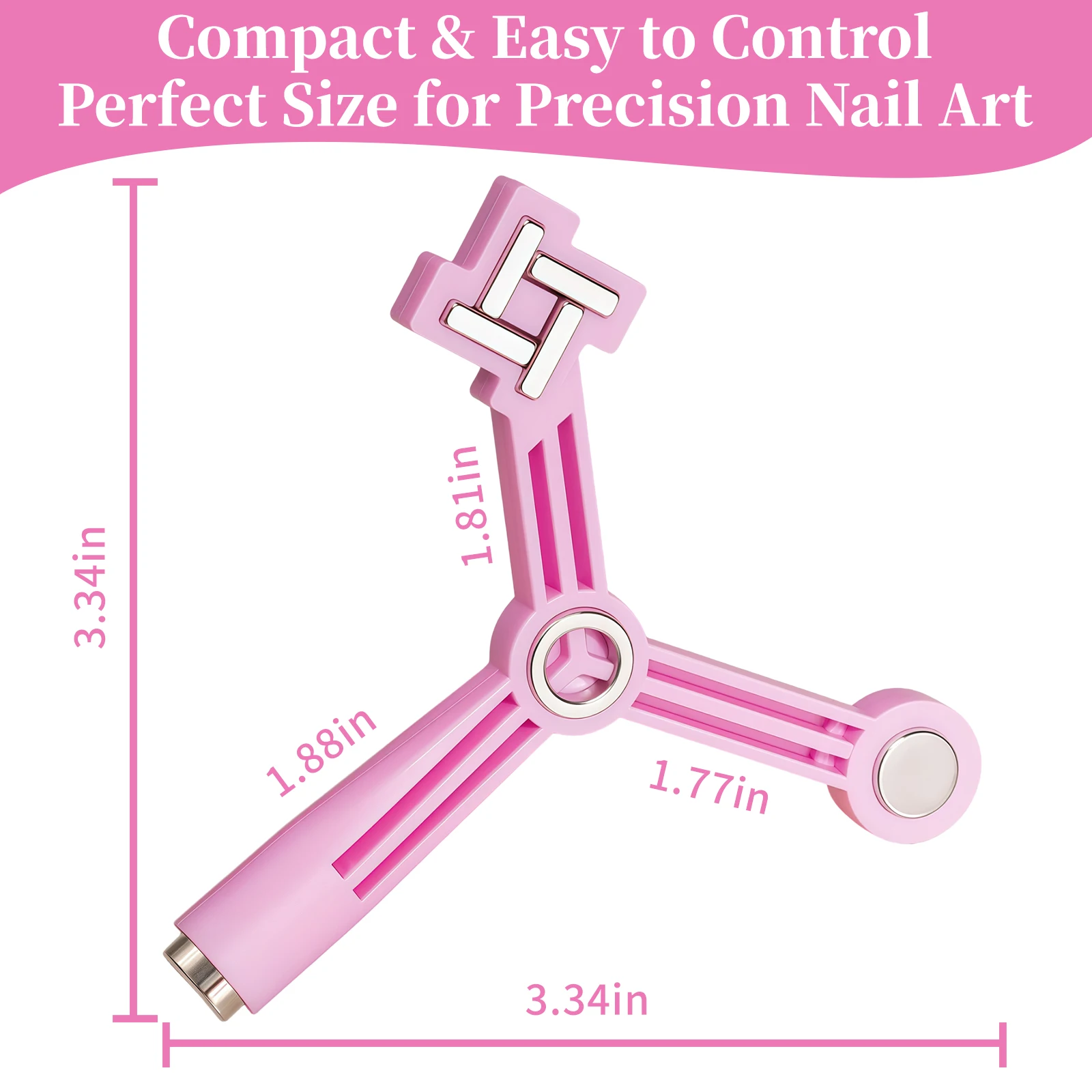 4-in-1 Katzenauge-Nagelmagnet Nagelkunst-Magnetstift für Stern-, Blumen- und French-Formen Gel-Nagellack Maniküre-Werkzeug DIY Nageldesign – Detail 3