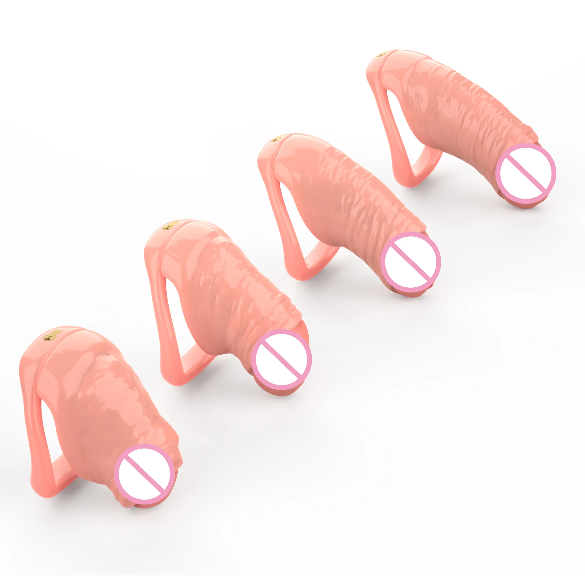 Sissy Simulated Penis Device Chastity Cage,Cock Rings,CB Male Penis Cage,Penis SIeeve,adult Sexy Toys For Man Gay 18+