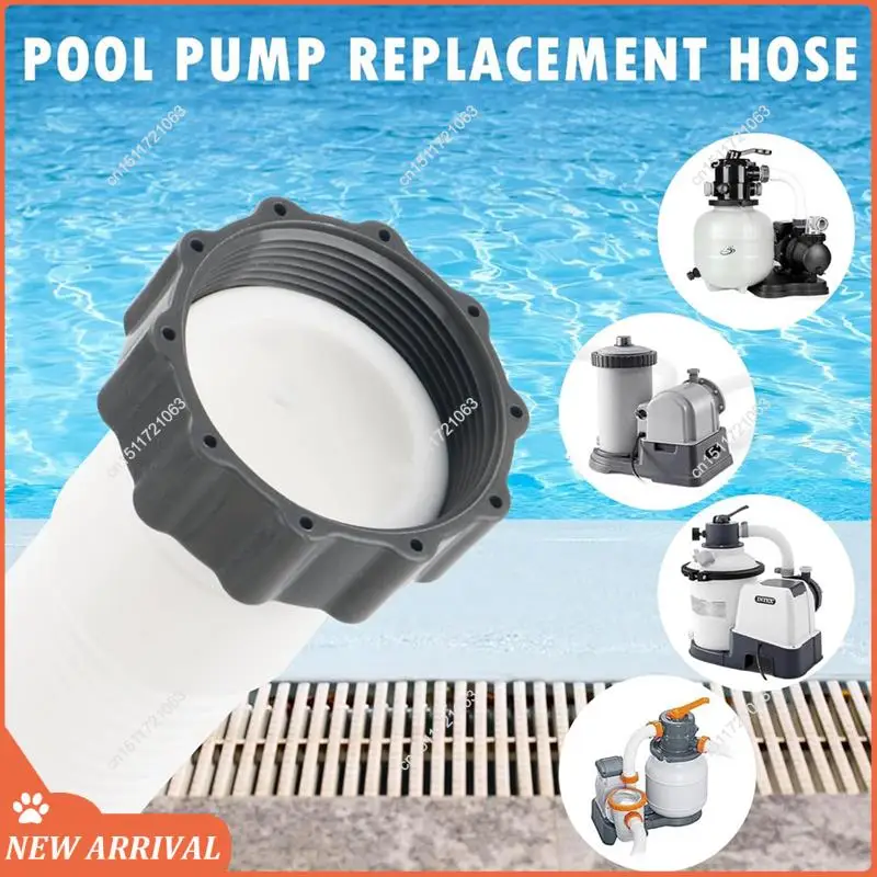 Emption!2 Pack Pool Hoses For Above Ground 1.5Inch Diameter 59Inch Long Accessory Swimming Pool Replacement Hose