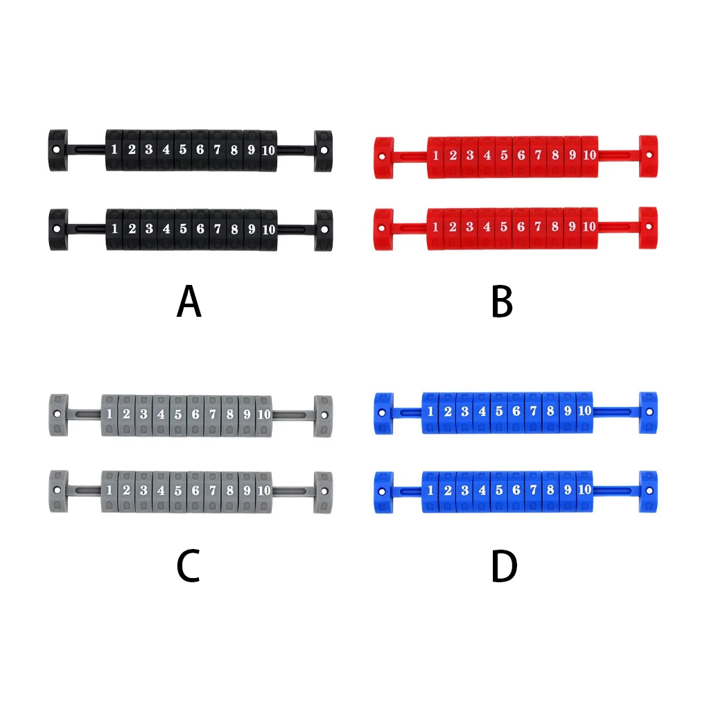 2 Pieces Universal Foosball Counter Scoring Units Scoreboard Game Football Machine Accessories Standard Tables Replacement