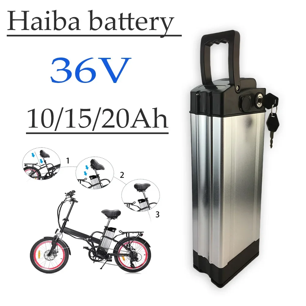 HaiBa 36V Li-ion Battery Pack, 10Ah/15Ah/20Ah  High capacity For Shengmilo MX20 Portable handheld+Charger