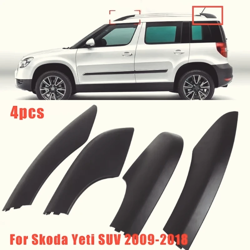 ZF=-S 5LD860150-GT5 para Skoda Yeti SUV 2009-2018 cubierta  portaequipajes  techo barra  equipaje cubierta final  riel 5