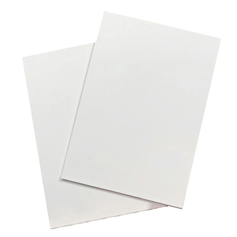 10/20Pcs A7 White Cardboard Card Protection Out Small Card Packaging Thick Cardboard Packaging Office Desk Accessories