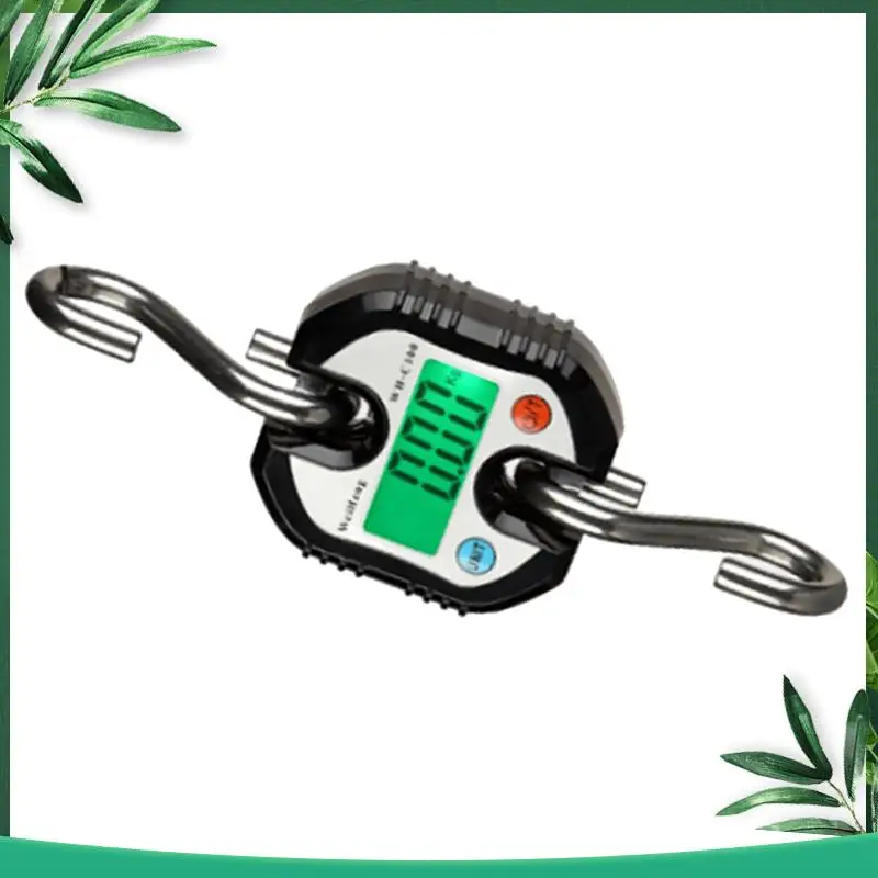 

(NEW) Electronic Scale, LCD Backlight Maximum Weighing 150KG MINI Crane Scale Peak Instantaneous Locking Force Measurement