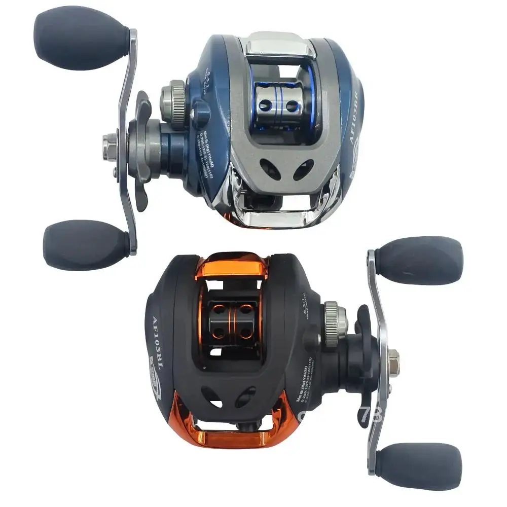 DASNAKI Fishing Reel Max Drag 206g Super Light Weight Baitcasting Reel Magnetic Brake System Freshwater Fishing Coil