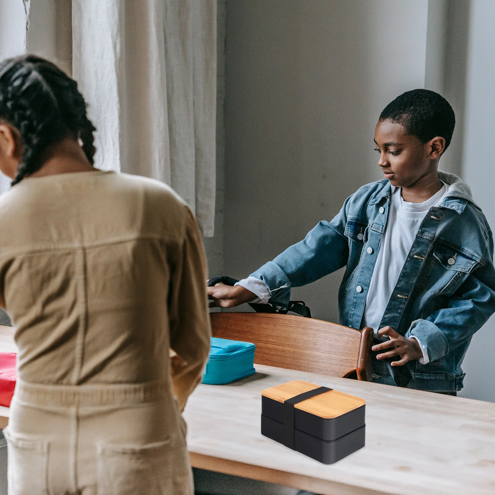 6 قطع من أشرطة مرنة لصندوق الطعام، أربطة صندوق بينتو موثوقة للنقل الآمن والتخزين، أشرطة تثبيت حزام مطاطي