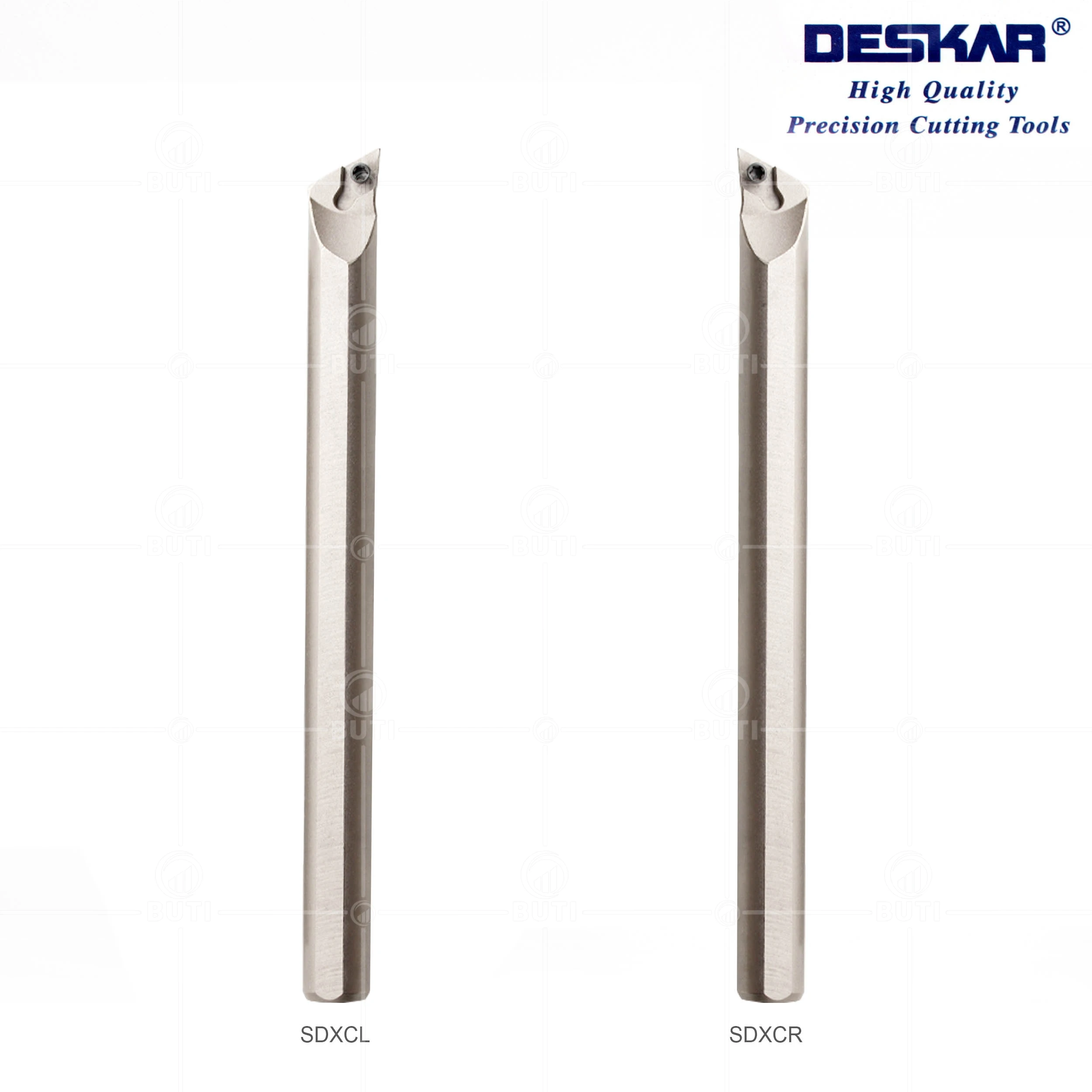 DESKAR 100% Original CNC White Tool Holder With Small Hole Lathe Cutter Internal Turning Tool SDXCR SDXCL High Speed Steel Arbor