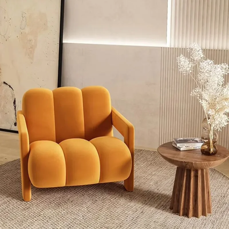 Ramię Nowoczesne krzesła do salonu Nordic Enfant Designer Krzesła biurowe Accent Throne Puffs Sillon Dormitorio Meble domowe