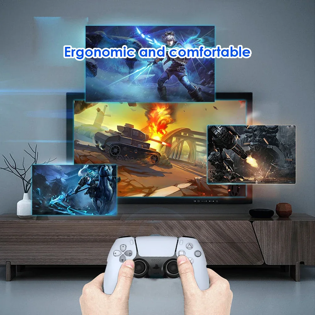 Wireless Gaming Keypad Handle 3.5mm Wireless Controller Chat Pad Bluetooth-compatible 3.0 for Sony PS5 Gamepad Mount Mini Keypad