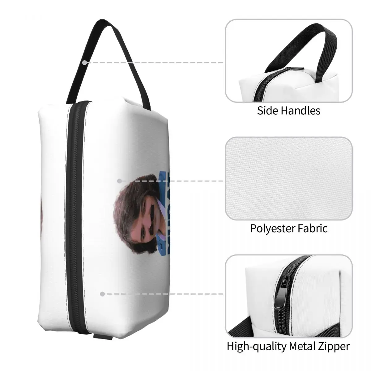 Murat Erdem Erdemin Bolsa de maquillaje turco Winker Organizador de cosméticos Kit de almacenamiento Dopp Bolsa de cosméticos de artículos de tocador para mujer Estuche para lápices