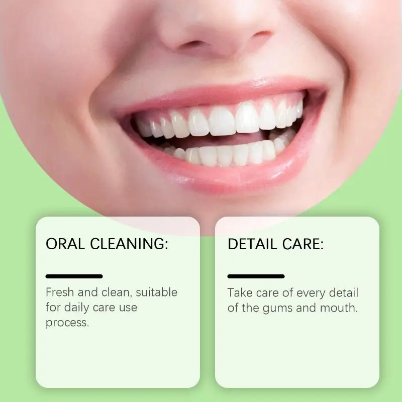 Bad Breath Treatment Drops Remove Dental Plaque Stains Relieve Gum Pain Swelling Protect Enamel Cleaning Teeth Whitening Liquid