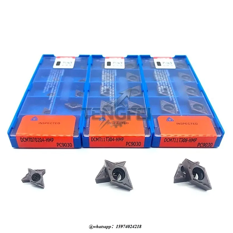 

Inserts Original DCMT070204 DCMT11T304 DCMT11T308 PC9030 High Quality Internal Turning Tool Carbide Insert For Stainless Steel
