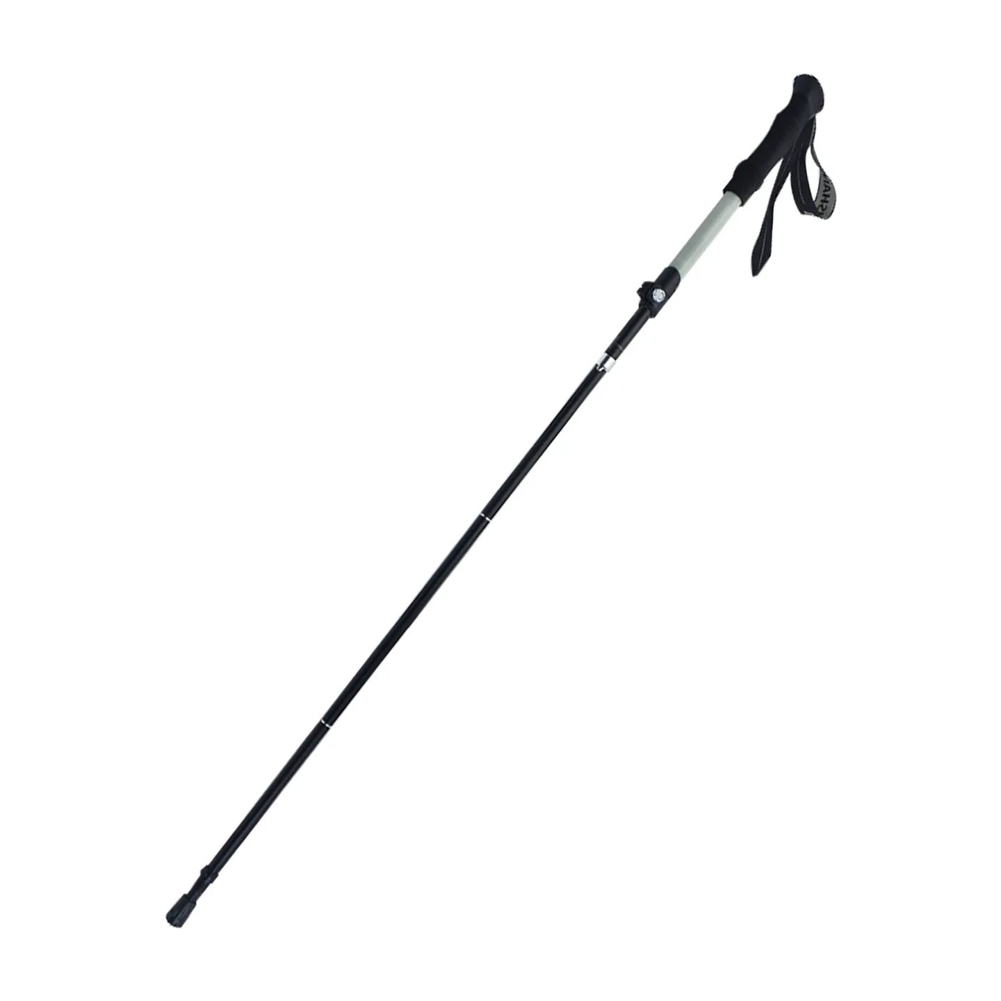 Luminous Hiking Stick Glowing Foldable Telescopic Trekking Pole Lightweight Aluminum Alloy Camping Climbing Equipment External
