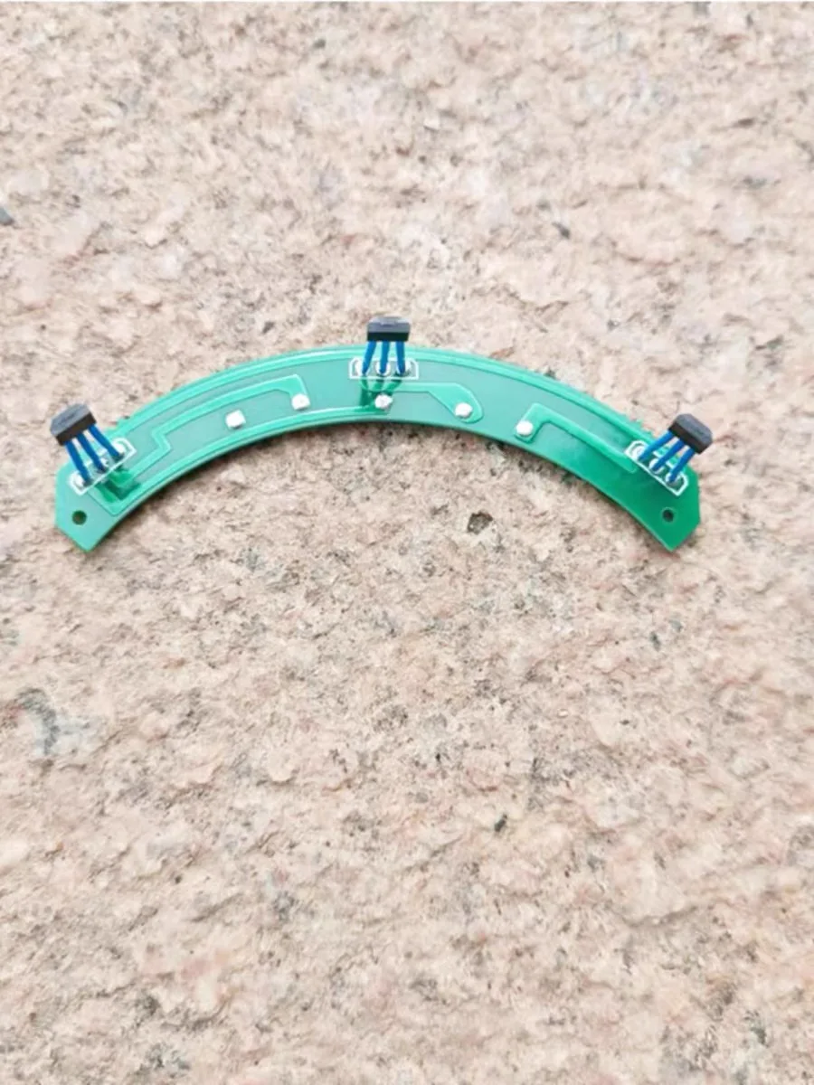 1ชิ้นสำหรับการขับรถรถยนต์ไฟฟ้าขับสกู๊ตเตอร์แบบไร้แปรงถ่านแผงสวิตช์เซ็นเซอร์ขนาด41นิ้ว PCB มอเตอร์92คอร์ฮอลล์