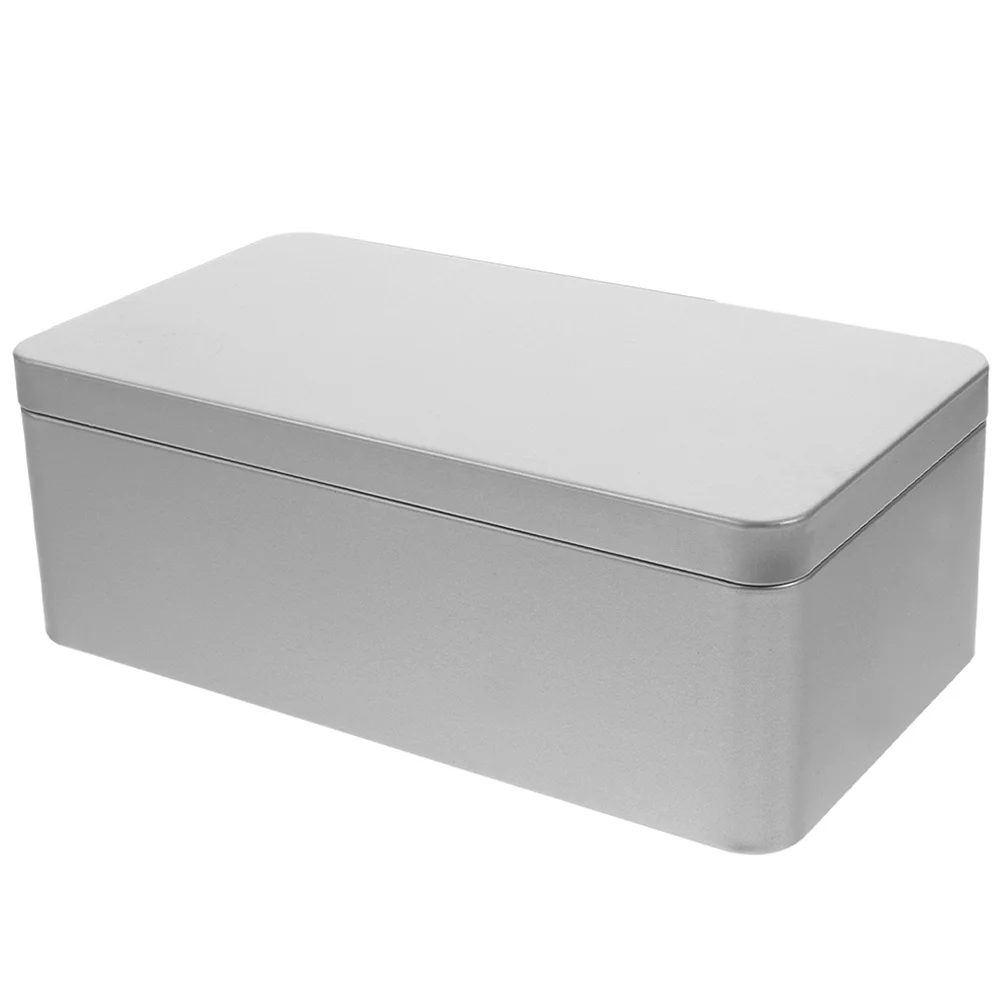 

Cup Tea Box Coasters Tinplate Containers Snack Tray with Lid Candy Storage Tins Food Lids