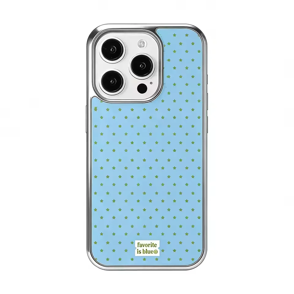 Korean Luxury Star Milk Flower Leopard Print Drop Glue Phone Case For Samsung Galaxy S23 FE S24 PLUS S25 ULTRA S26 EDGE Cover view 3