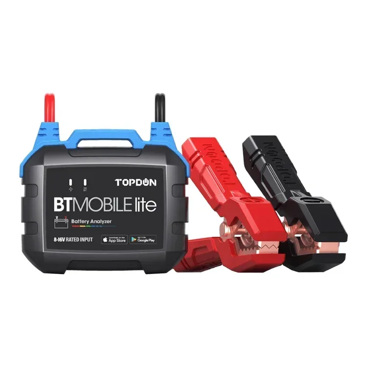 TOPDON BTMobile Lite Portable Mini Automatic Truck Motorcycle Safety12V Car Battery Tester Analyzer