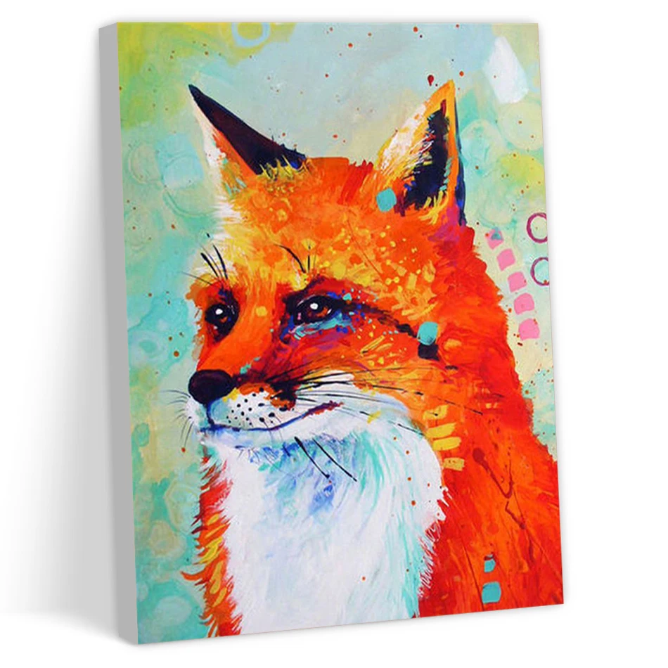 CHENISTORY Painting By Number Complete Kit Kill Time Arte Diy Crafts Animal Aesthetic Room Decor Personalized Gift Frameless Set