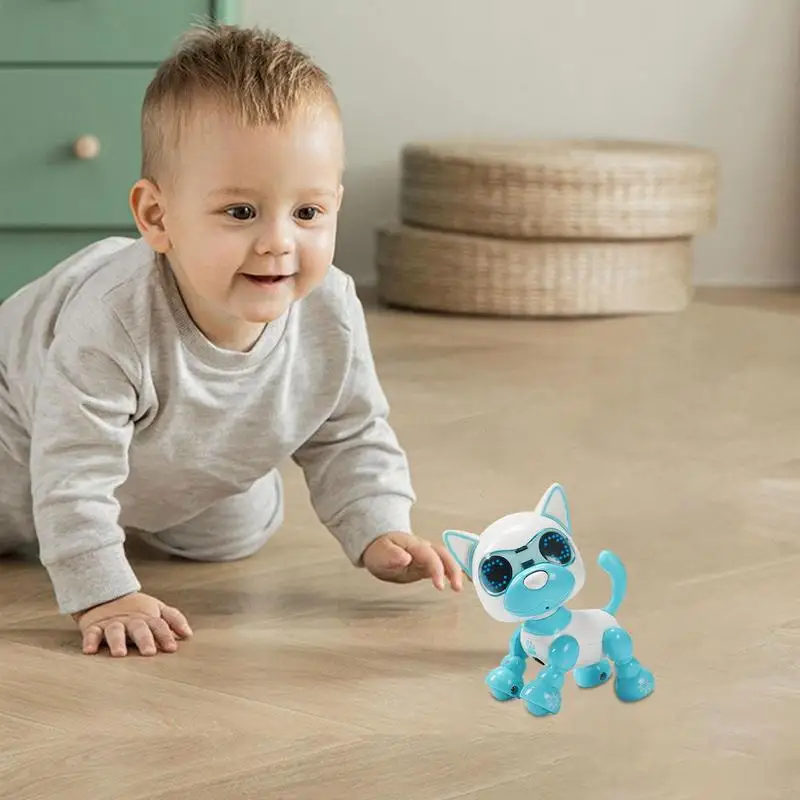 Electronic Animal Pets Robot Dog Voice Toys Music Song Toy For Kids RC Toys Birthday Electronic Pets Gifts For Boys Girls