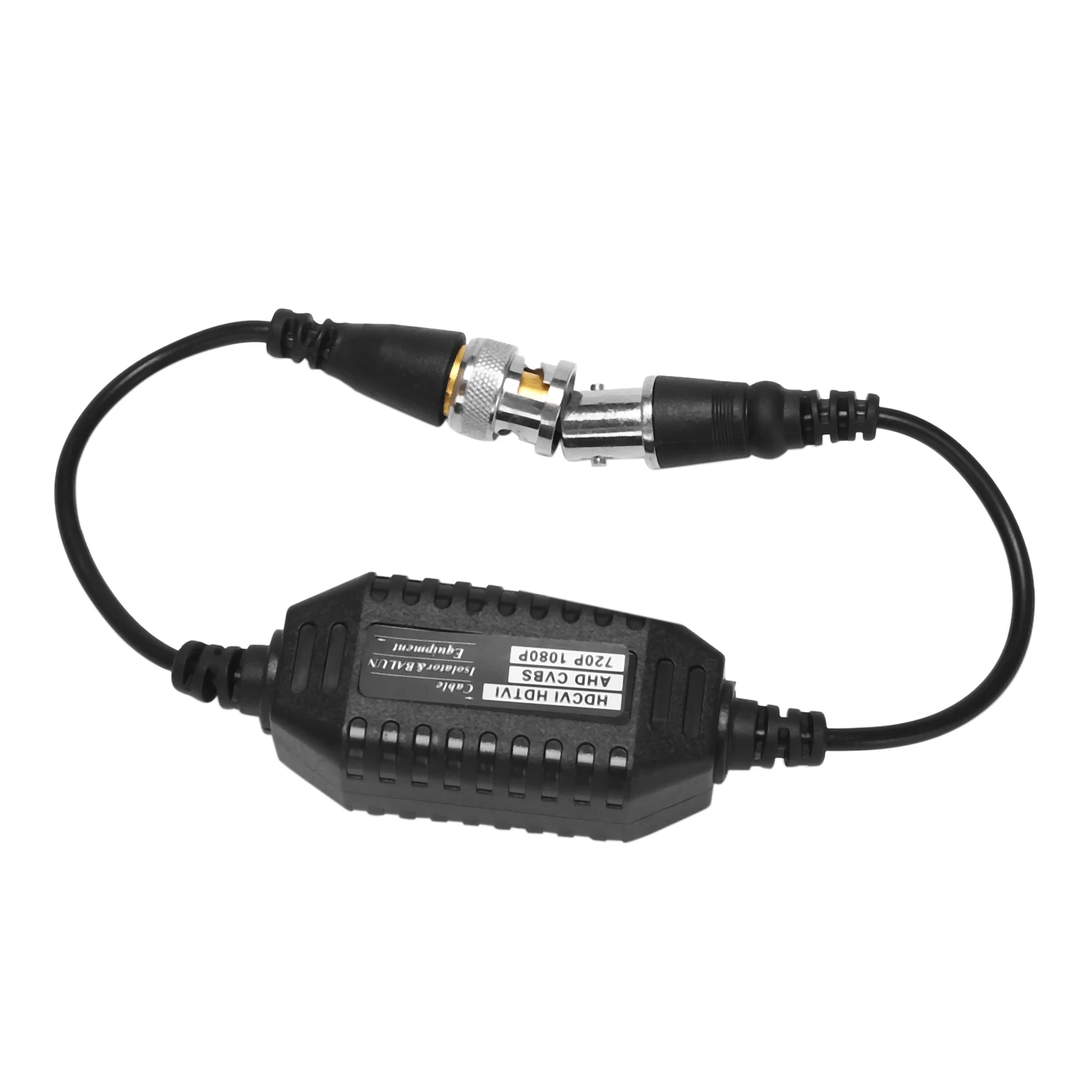AAAF Coaxial Video Ground Loop Isolator Balun BNC Male to Female for CCTV Camera