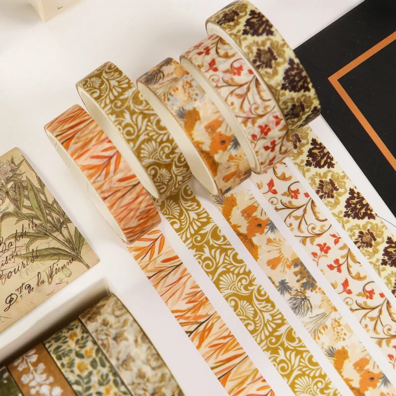 Рисунок 5 - винтажная лента васи с цветочным растением