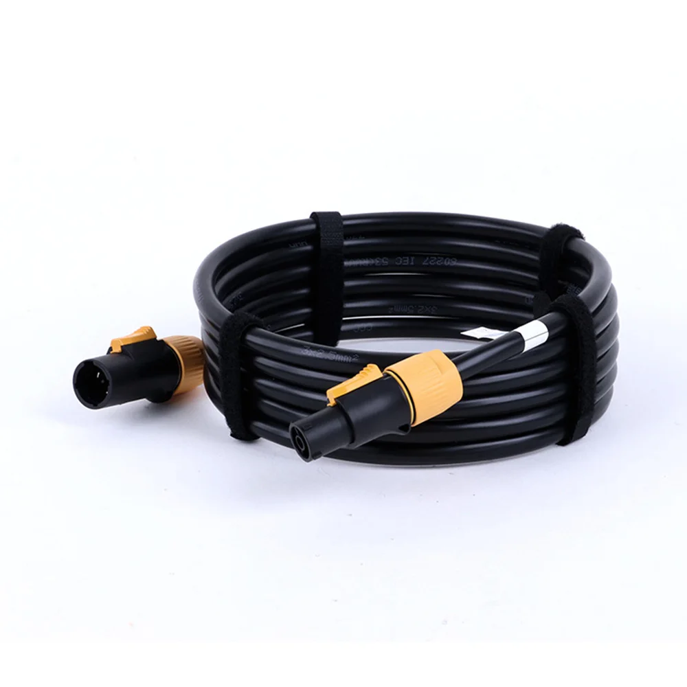 PowerCON True1 Male to Male Extension Cable,Heavy Duty Waterproof Locking PowerCon Connector for LED Screen DJ Stage Lighting