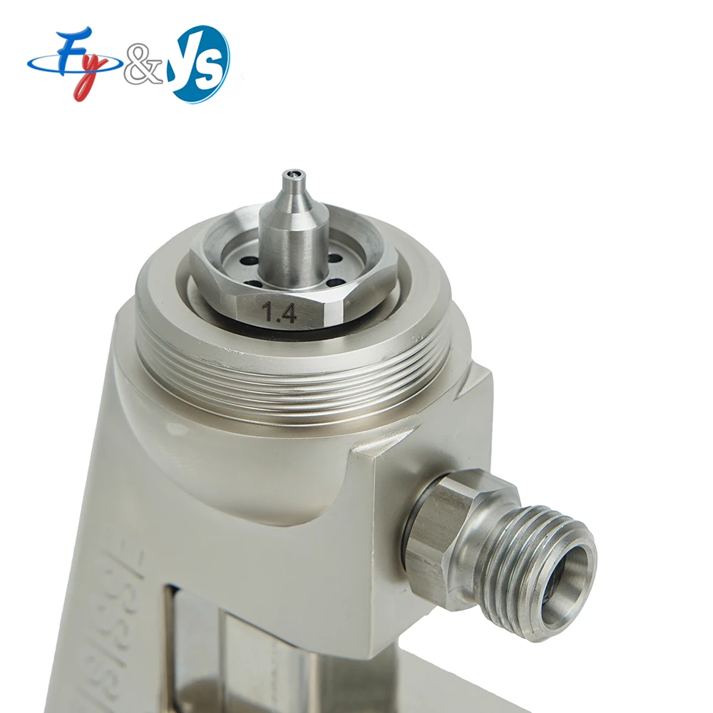 DS-600 Automatic Spray Gun Adjustable 0.8/1.1/1.4/1.5/1.8mm Water Powered 12L Capacity Auto Washer Paint Coating