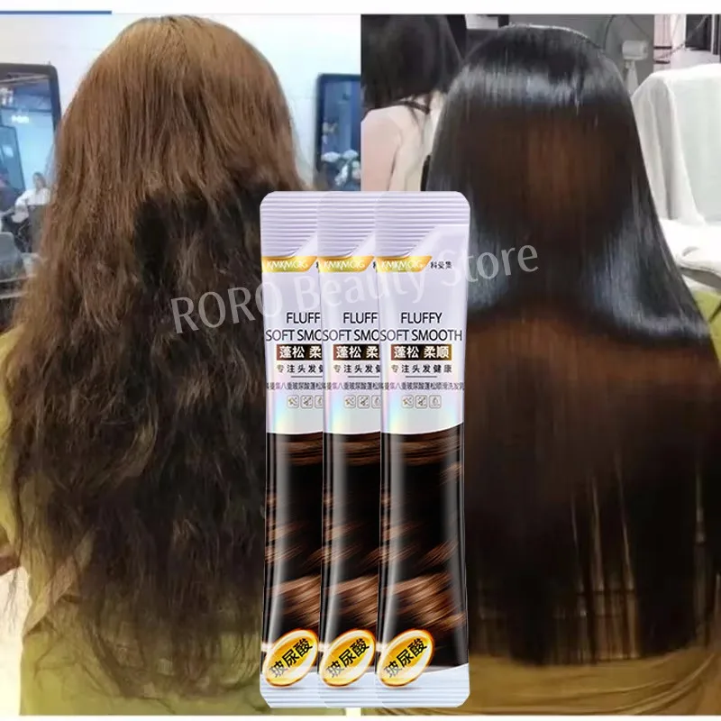 Mascarilla de queratina para el cabello, máscara mágica para el cuidado del cabello, reparación de daños en 5 segundos, Frizzy, suave, liso,