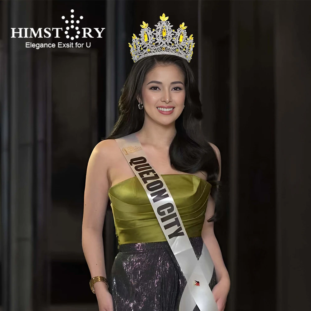 

New European Beauty Pageant Bride Hair Crown Laurel Baroque Queen Catwalk Tiaras Headpiece Accessories Jewelries