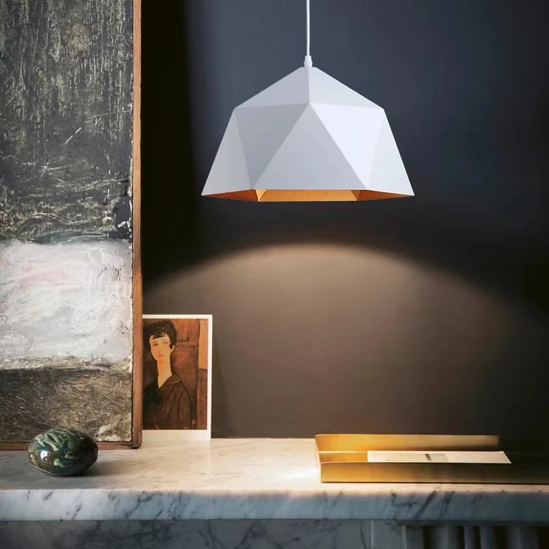 

Macaron Multicolo Pendant Light Industrial Loft Iron Hang Lamp Decor Kitchen Living Room Suspension Luminaire E27 Home Lighting