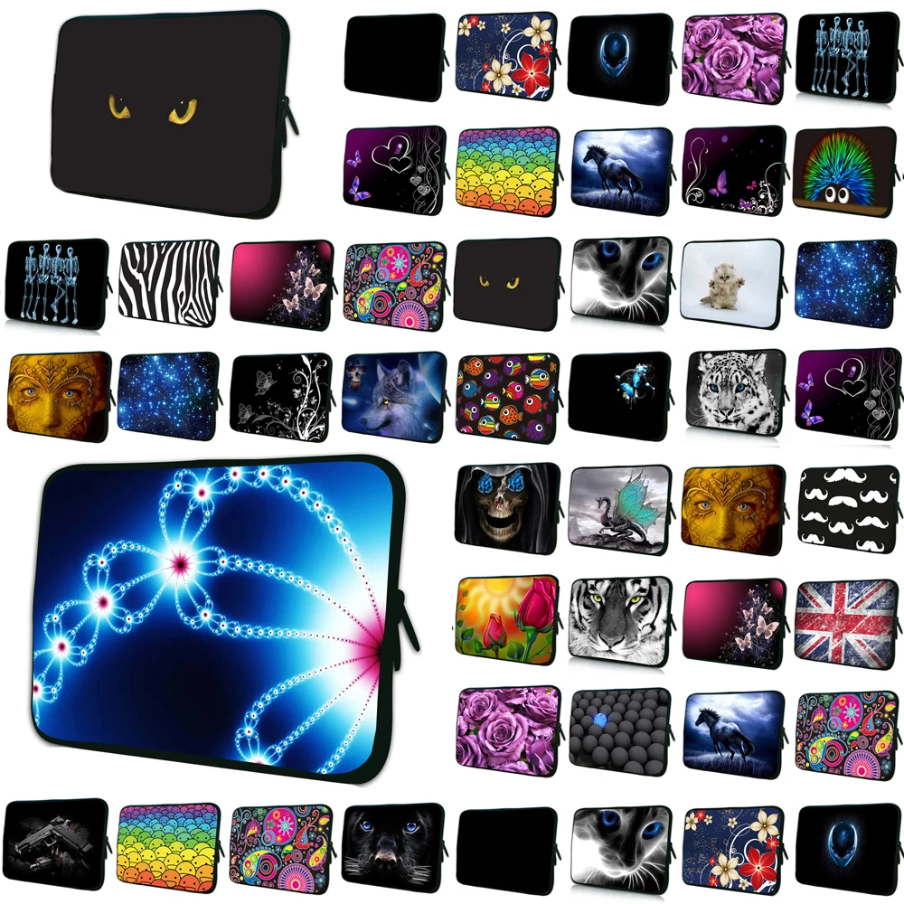 Laptop Bag 16 17.3 14 15.6 13 12 11.6 10 7 Netbook Pouch Cover Funda Chromebook Case For Macbook Air Pro Lenovo Legion Go 15.6