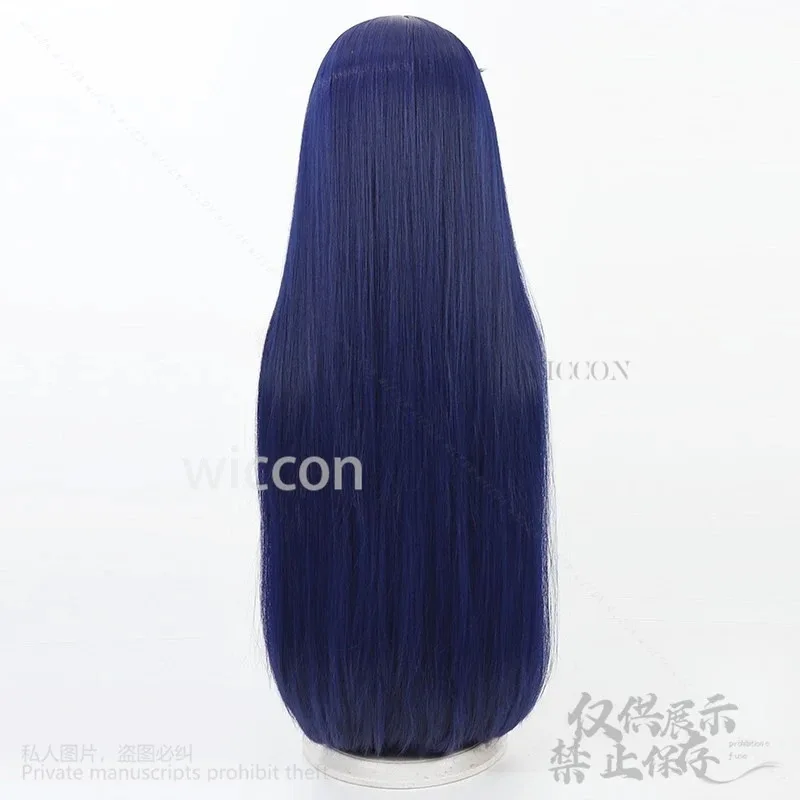 Anime Game MiSide Cosplay Crazy Mita 3 Styles Wigs Dark Purple Hair Resistant Halloween Christmas Cos Girls Party Customized
